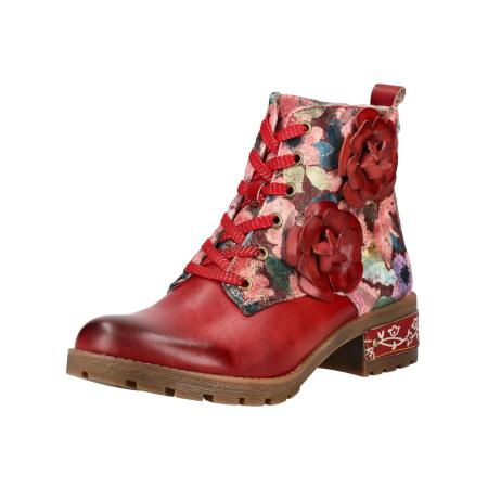 Laura Vita Laura Vita Veterlaarsjes gemengde kleuren / rood