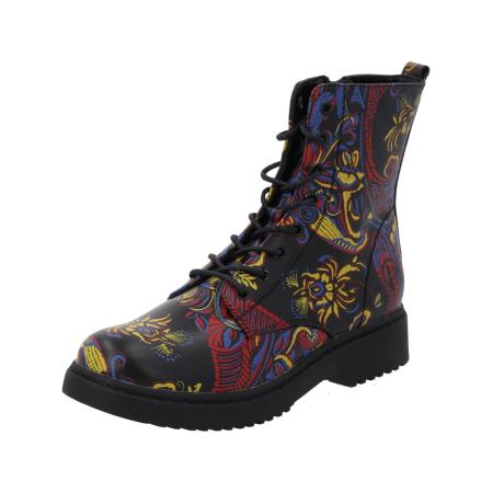 Sila Sahin Palado by Sila Sahin Veterlaarzen Djerba Fresco by Sila Sahin royal blue/koningsblauw / mosterd / robijnrood / zwart