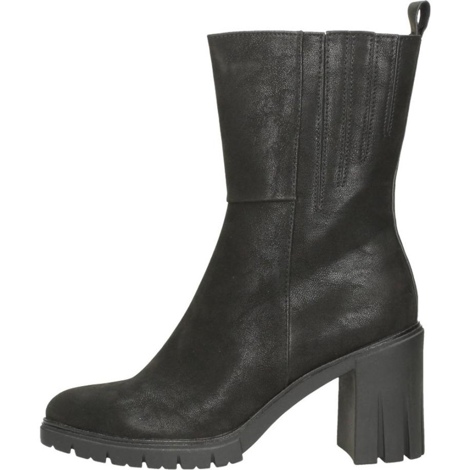 Marco Tozzi - Enkellaarsjes Hak Zwart