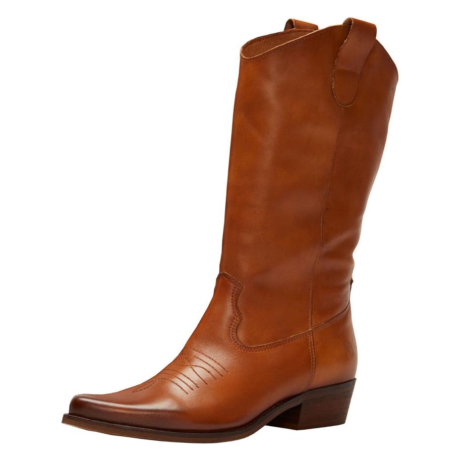 Felmini FELMINI Enkellaarsjes bruin -