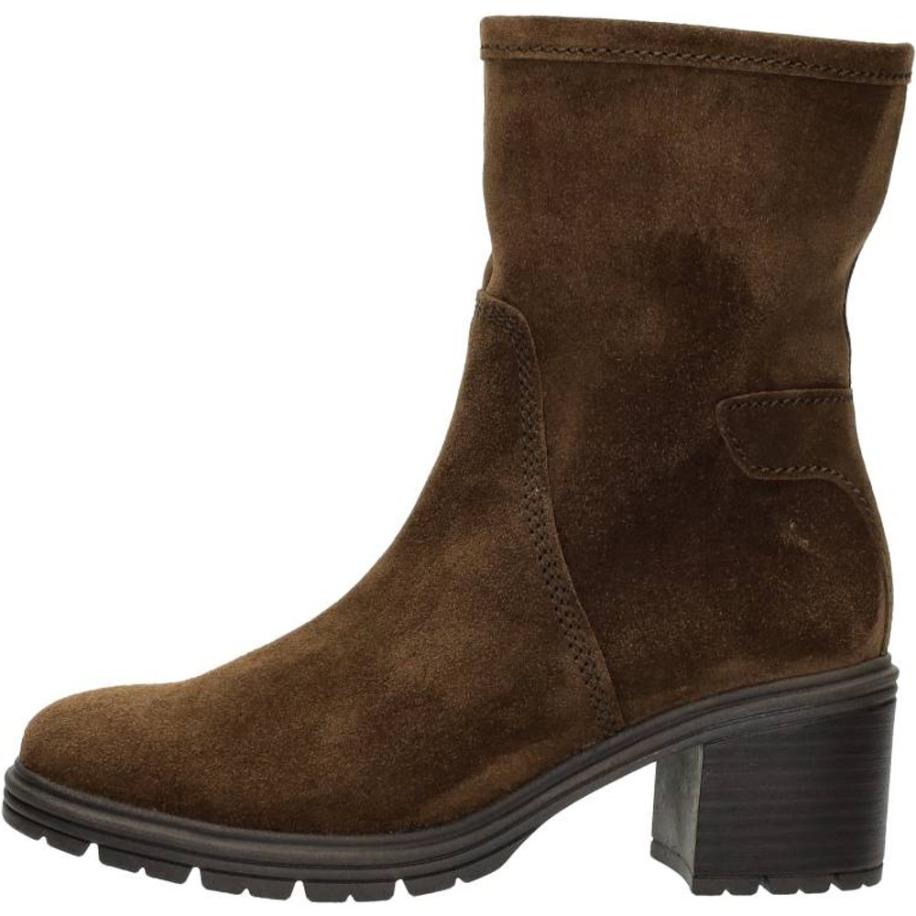 Gabor - Enkellaarsjes Hak Middel Bruin Bruin