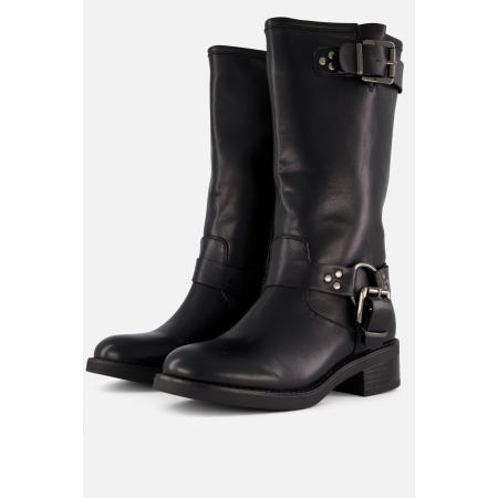 Ann Rocks Biker boots zwart Synthetisch