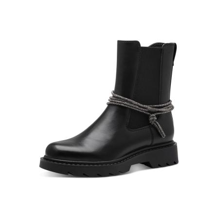 Tamaris Tamaris Chelsea boots zwart / zilver