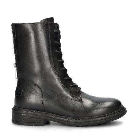 Shabbies Amsterdam Lacey veterboots Zwart 467021