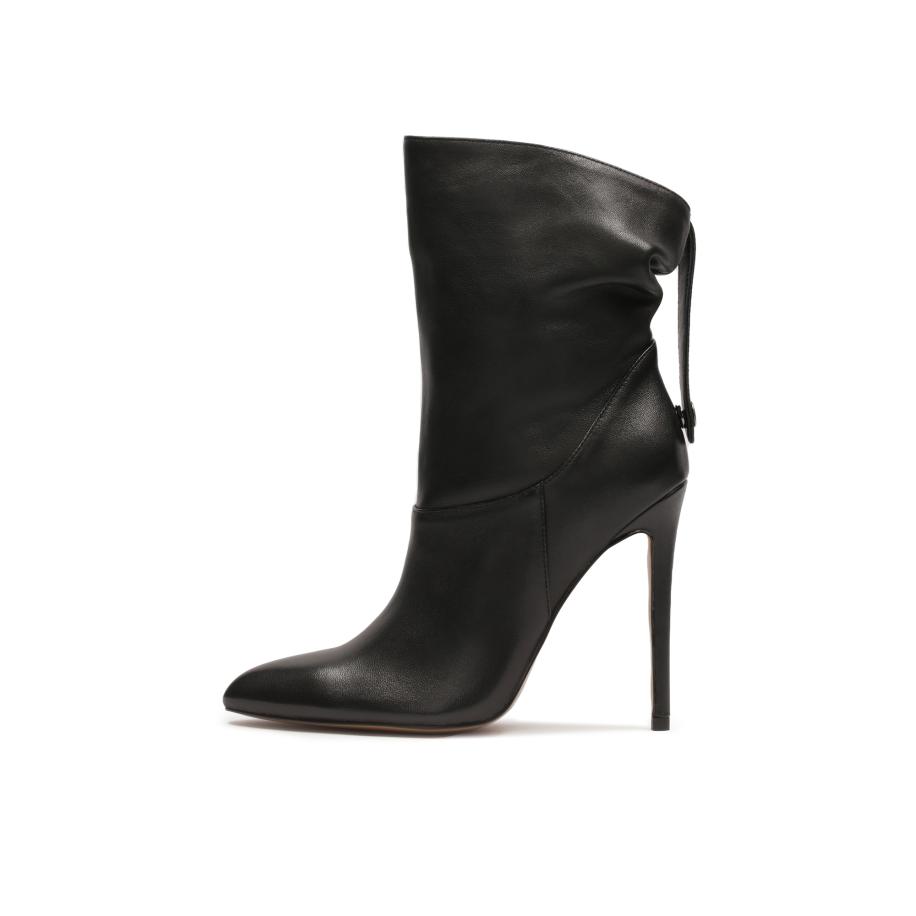 Kazar Kazar Enkellaarsjes zwart -