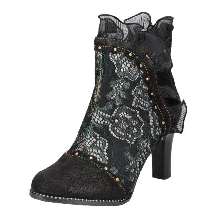 Laura Vita Laura Vita Enkellaarsje donkergroen / zilver