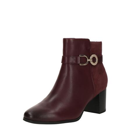 Caprice CAPRICE Enkellaarsjes bordeaux