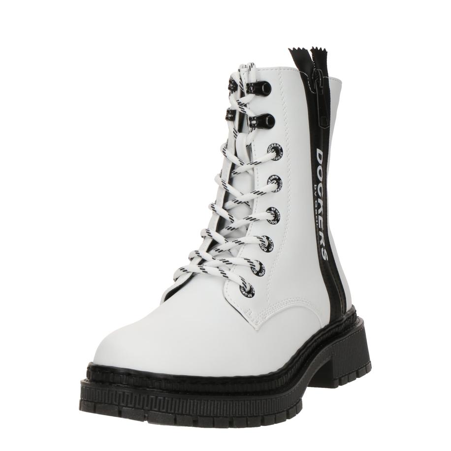 Dockers by Gerli Dockers by Gerli Veterlaarsjes zwart / wit -