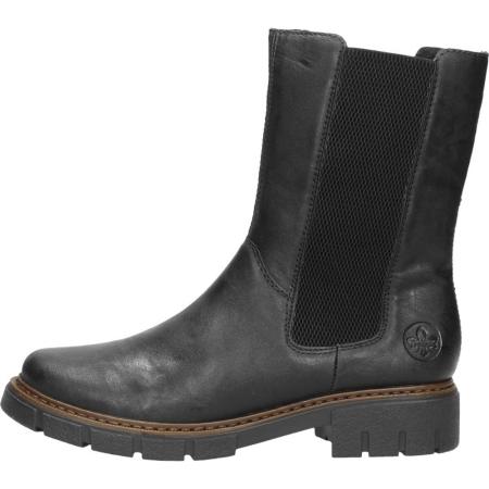 Rieker - Enkellaarsjes Plat