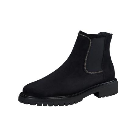Paul Green Paul Green Chelsea boots zwart / zilver