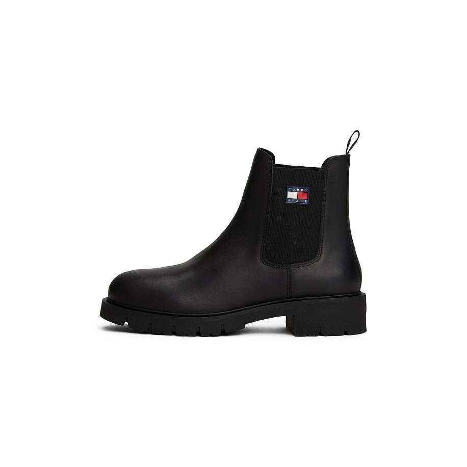 Tommy Jeans Tommy Jeans Chelsea boots zwart -