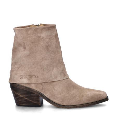 Shabbies Amsterdam Jaira Double rits- & gesloten boots Bruin 493673
