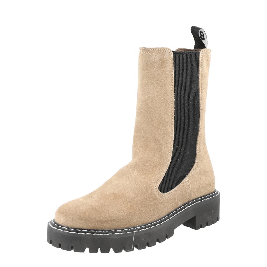 Bianco Bianco Chelsea boots GUNNA beige / zwart -