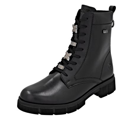 Remonte REMONTE Enkellaarsjes zwart