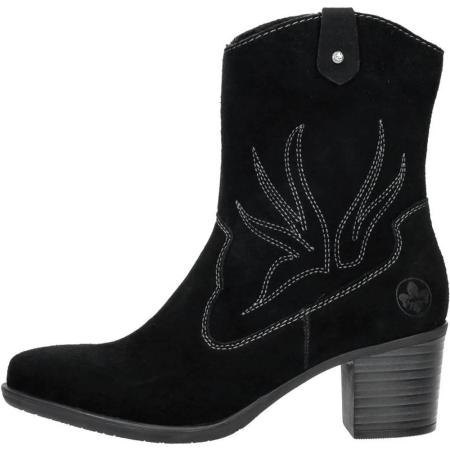 Rieker - Enkellaarsjes Hak