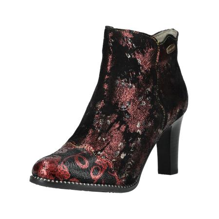 Laura Vita Laura Vita Enkellaarsjes rood / zwart