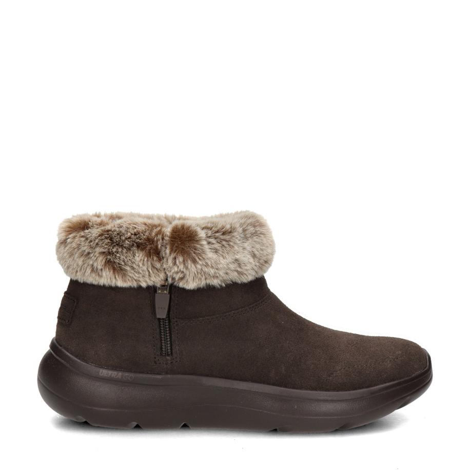 Skechers On-the-Go Encore rits- & gesloten boots Bruin 498117 Bruin