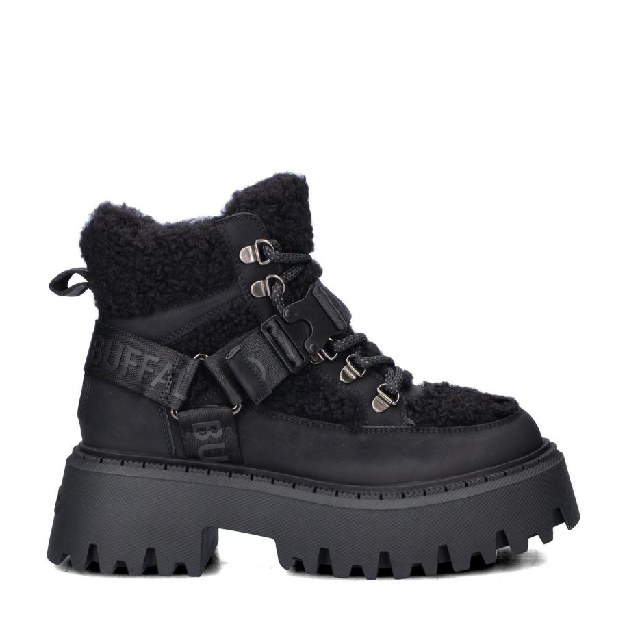 Buffalo BUFFALO Veterlaarsjes ASPEN zwart -