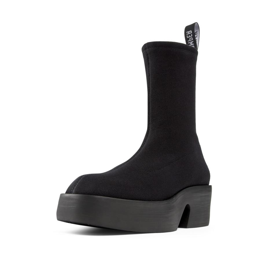 Camper CAMPER Enkellaarsje Billie zwart -