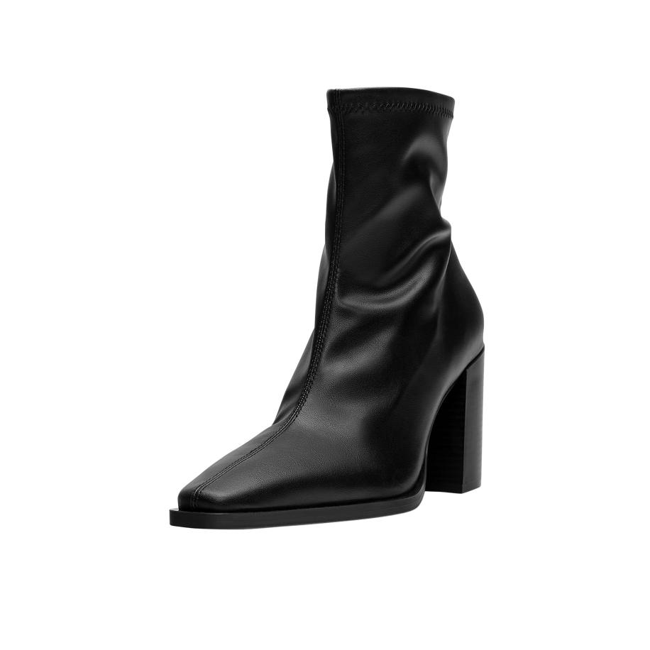 Pull&Bear Pull&Bear Enkellaarsjes zwart -