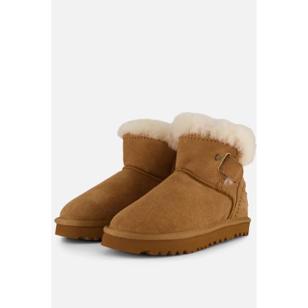 Warmbat Langlo Winterboots cognac Suede