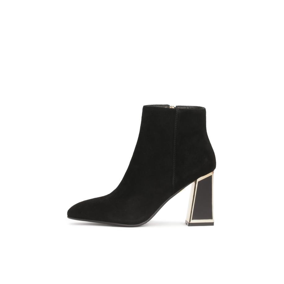 Kazar Enkellaarsje zwart Zwart