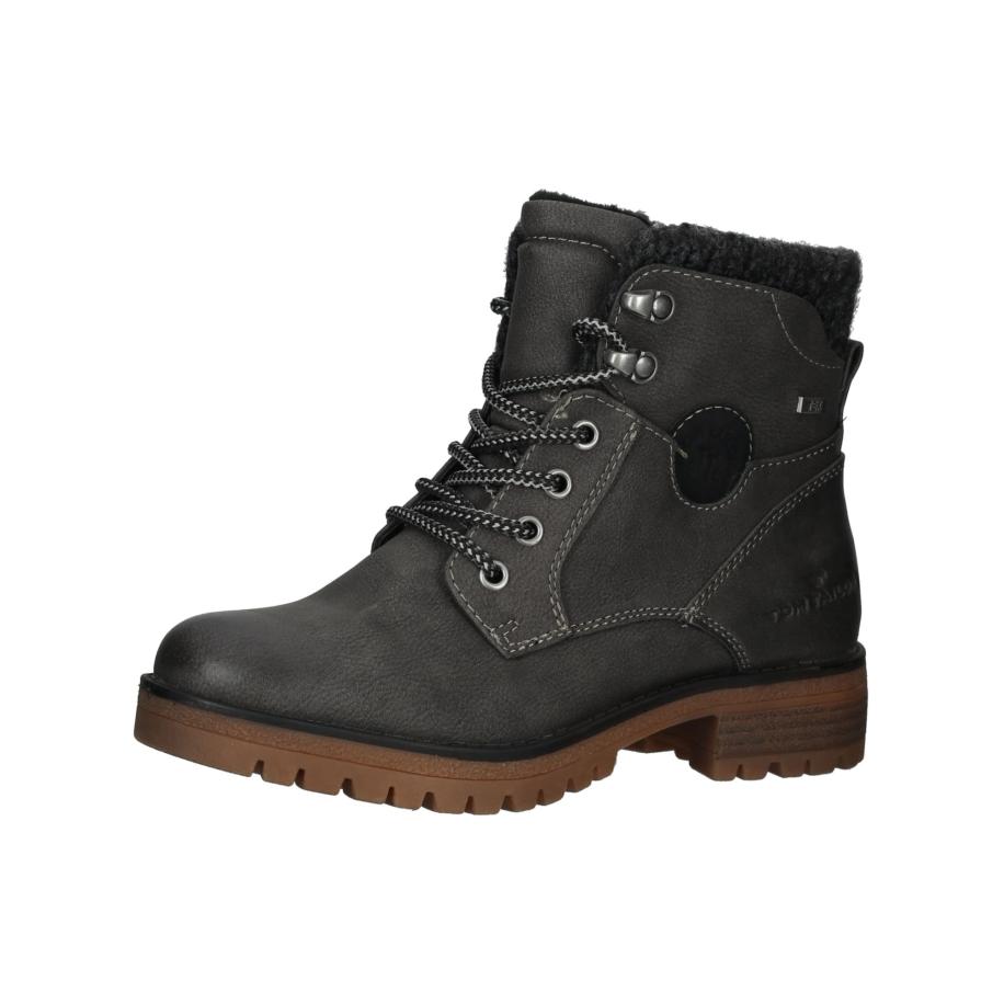Tom Tailor TOM TAILOR Veterlaarsjes antraciet -