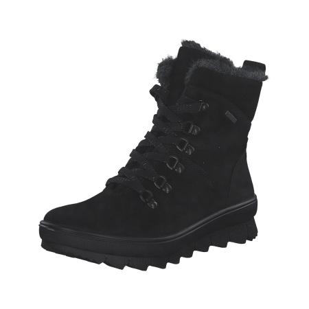 Legero Legero Veterlaarsjes Novara zwart