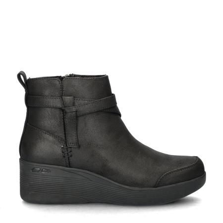 Skechers Pier-Lite enkellaarsjes Zwart 470407