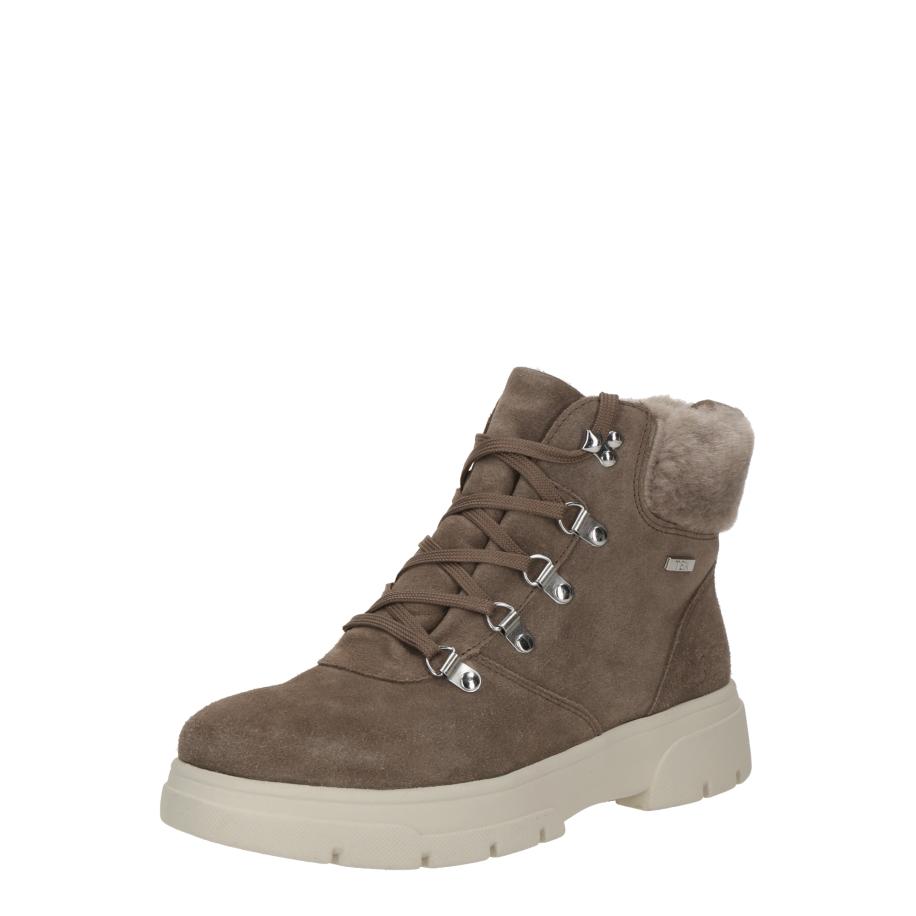 Caprice CAPRICE Veterlaarsjes DENISE taupe -