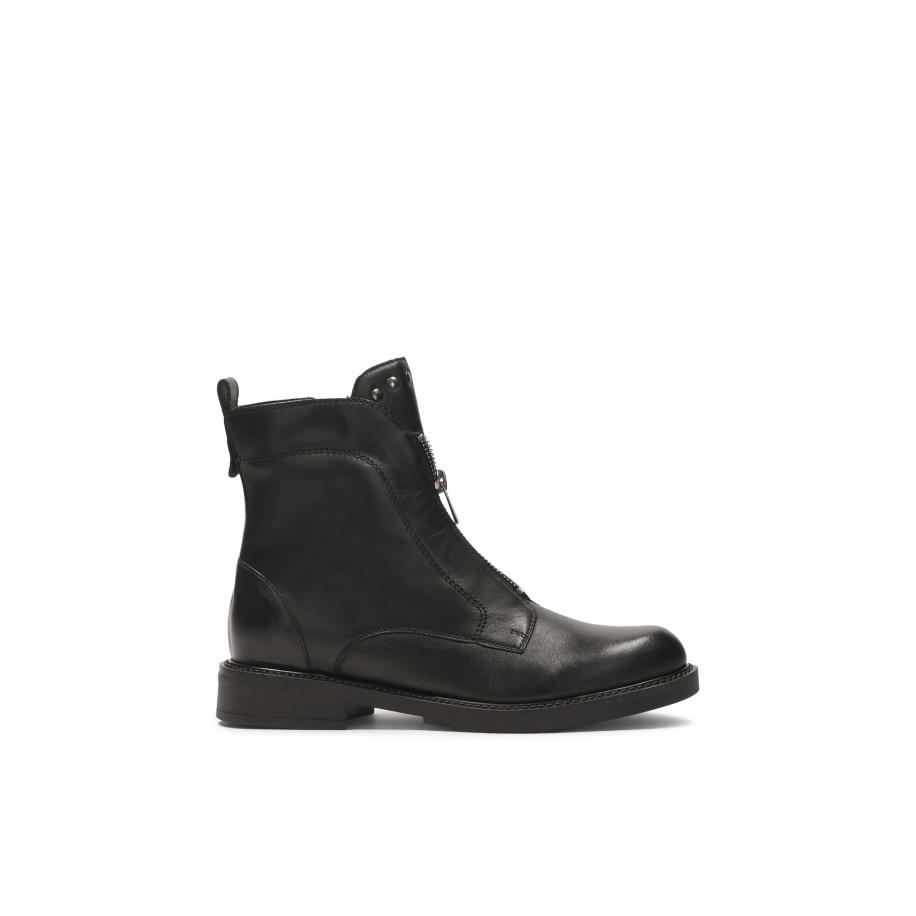 Kazar Enkellaarsjes zwart Zwart