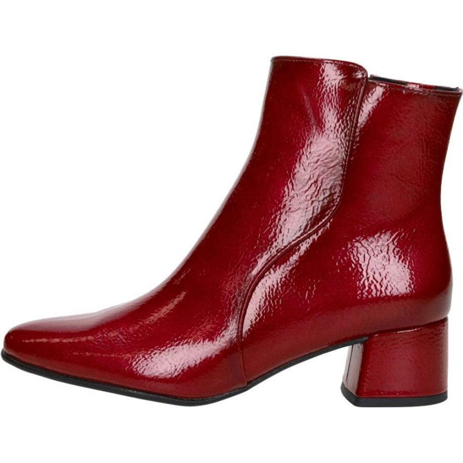 Marco Tozzi - Enkellaarsjes Hak Rood