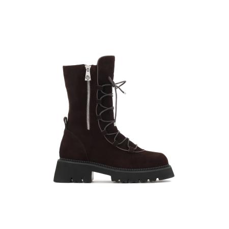 Kazar Kazar Veterlaarsjes donkerbruin