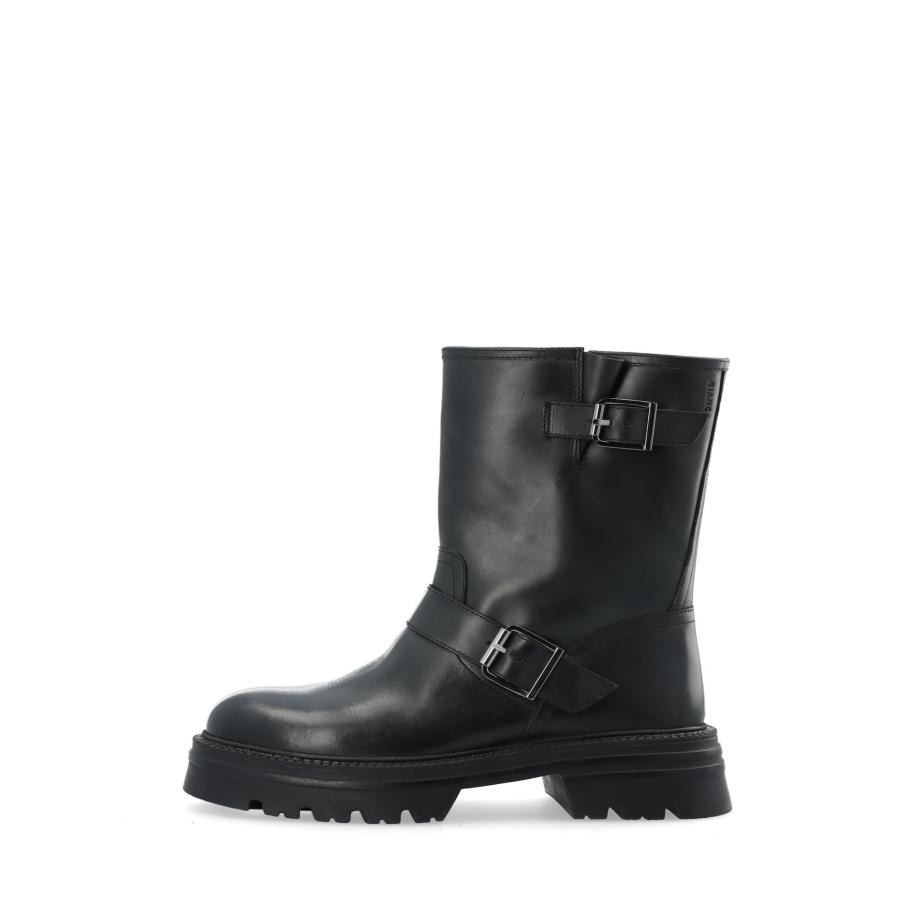 Bianco Bianco Enkellaarsjes zwart -