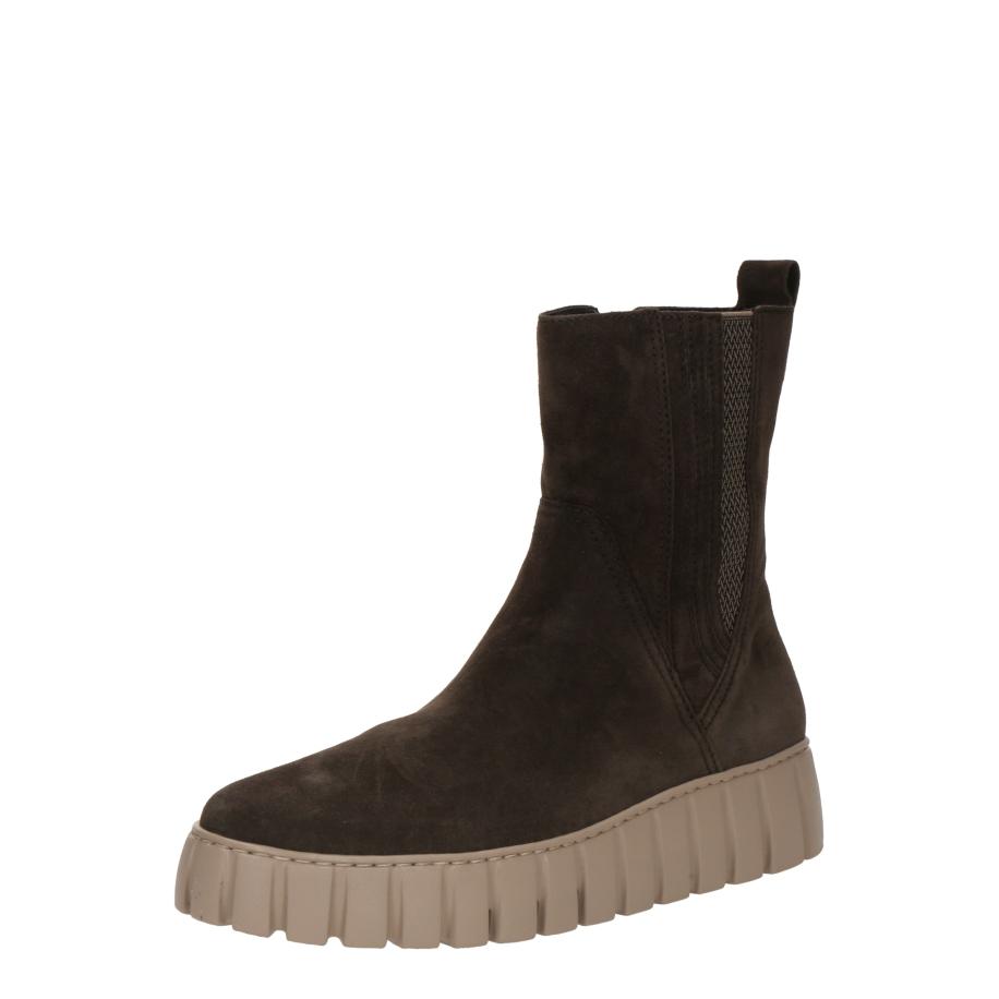 Gabor GABOR Enkellaarsjes beige / donkerbruin -