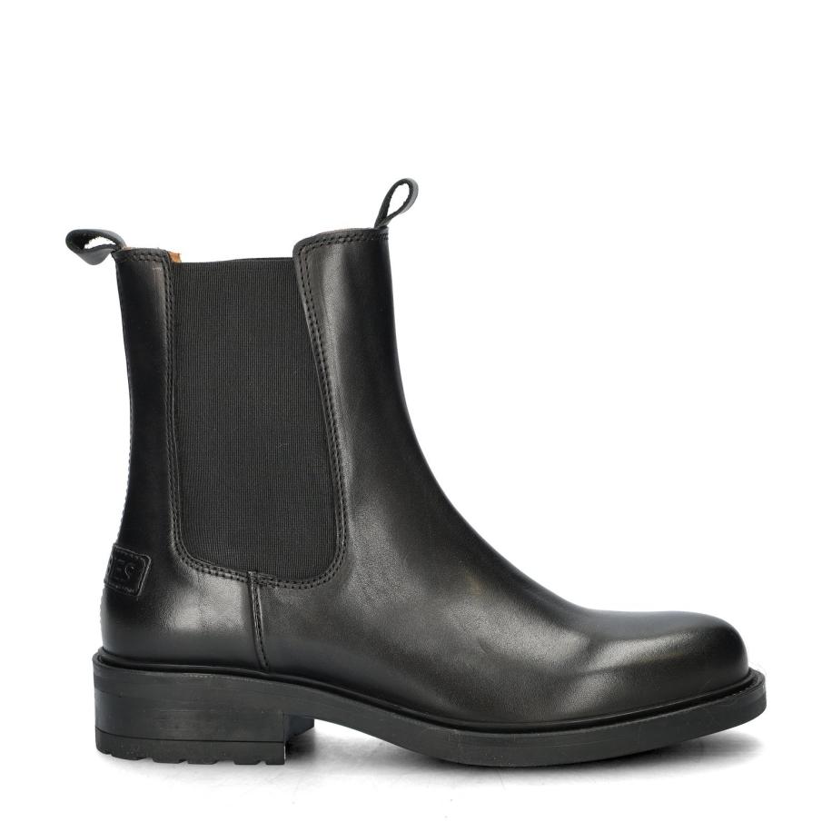 Shabbies Amsterdam Dean Shelly chelseaboots Zwart 442431 Zwart