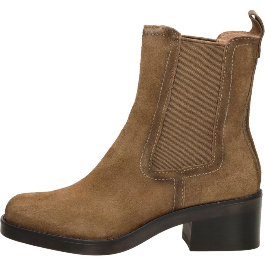 Tamaris - Enkellaarsjes Hak Bruin