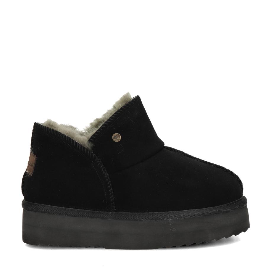 Warmbat Australia Willow Plateau gevoerde boots Zwart 444284 Zwart