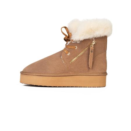 Gooce Snowboots Agarita beige / lichtbruin