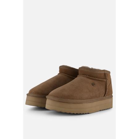 Warmbat Durack Gevoerde boots taupe Suede