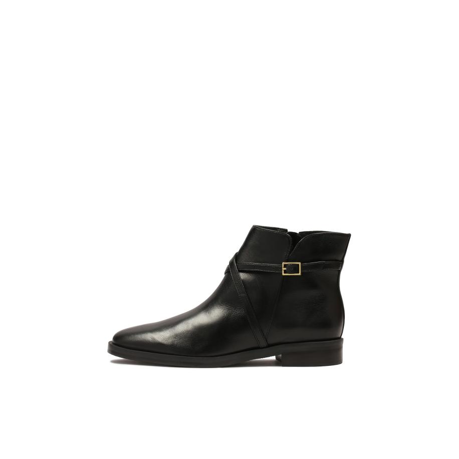 Kazar Kazar Enkellaarsjes zwart -