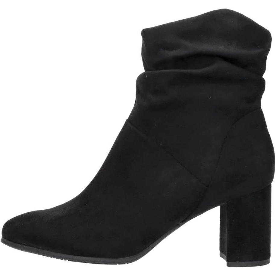 Marco Tozzi - Enkellaarsjes Hak Zwart