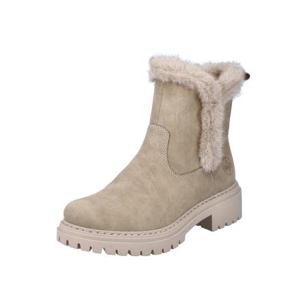 Rieker Rieker Enkellaarsjes beige