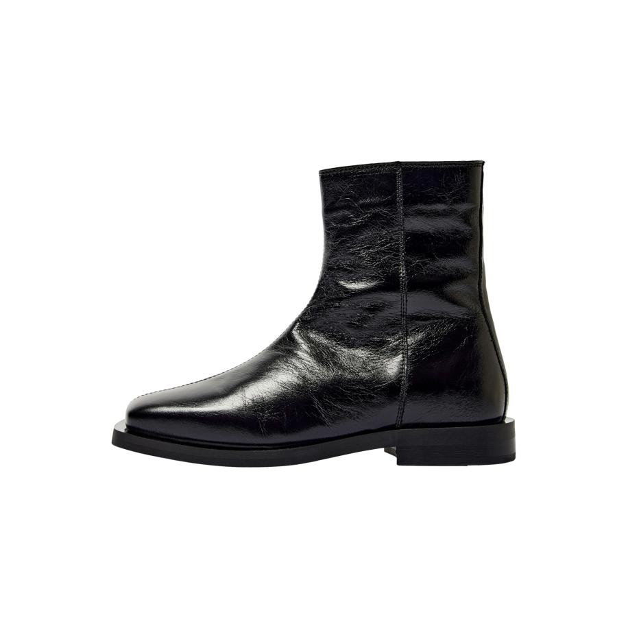 Selected SELECTED Enkellaarsjes SLFHALEY zwart -