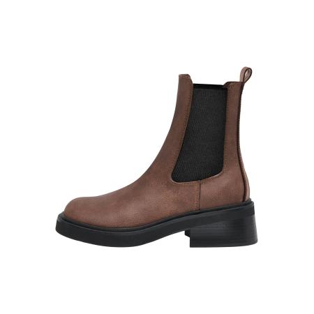 Only ONLY Chelsea boots bruin / zwart