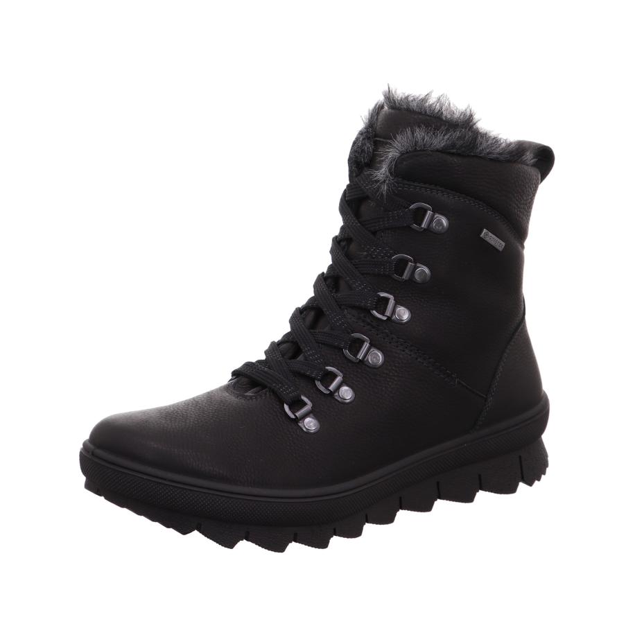 Legero Legero Veterlaarsjes Novara zwart -