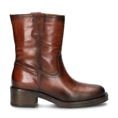 Nelson rits- & gesloten boots Bruin 471733