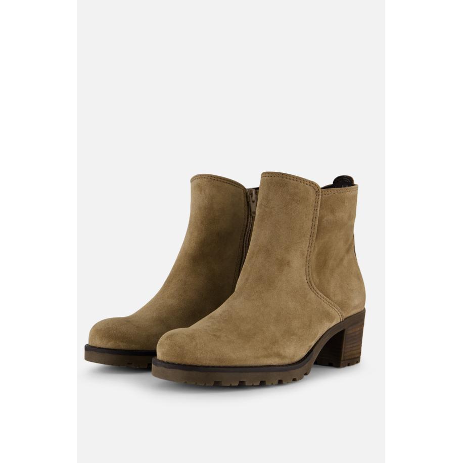 Gabor enkellaarsjes taupe Bruin