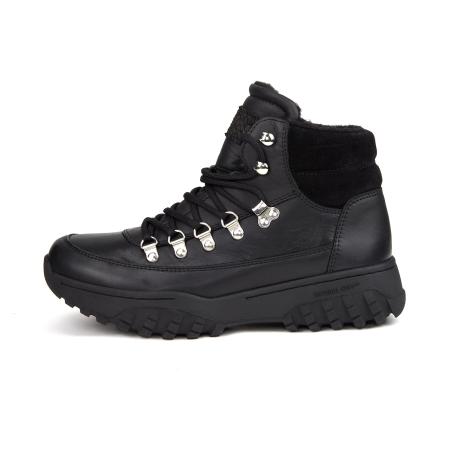 Woden WODEN Veterlaarsjes Iris zwart