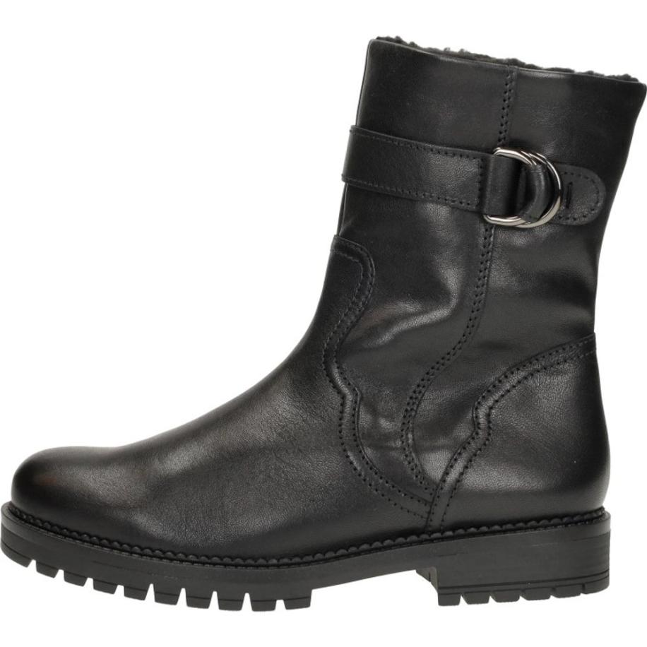 Gabor - Enkellaarsjes Plat Zwart